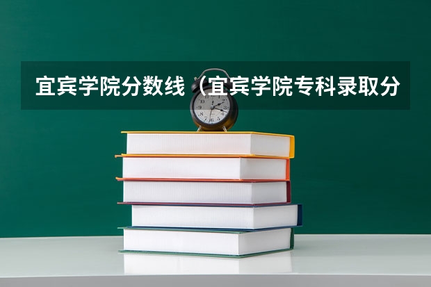 宜宾学院分数线（宜宾学院专科录取分数线）