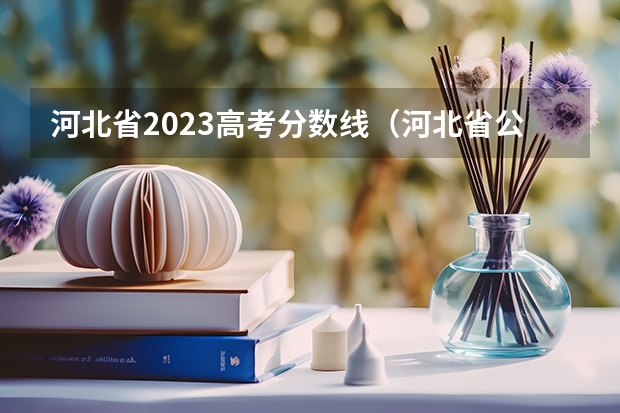 河北省2023高考分数线（河北省公办二本大学排名及分数线）