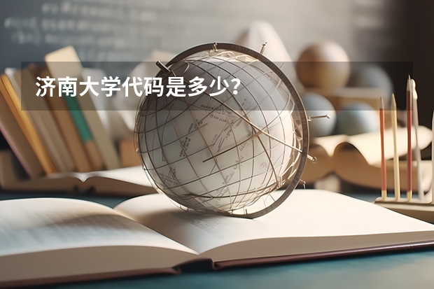 济南大学代码是多少?