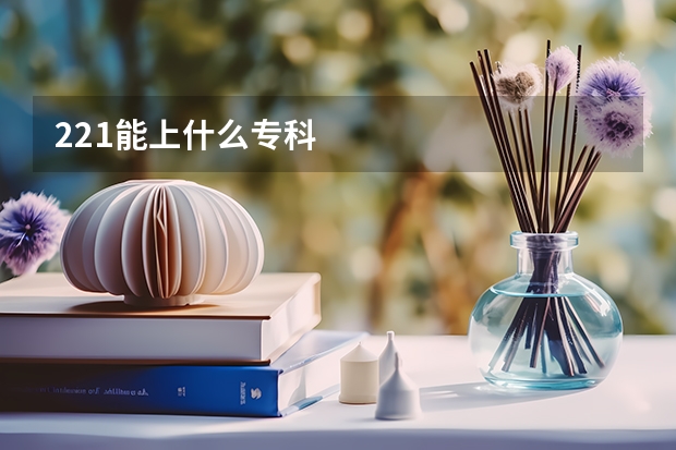 221能上什么专科