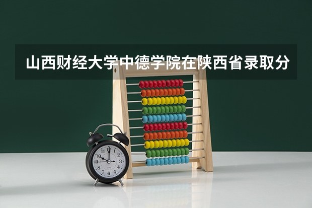 山西财经大学中德学院在陕西省录取分数线（上海师范大学中外合作专业分数线）