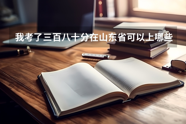 我考了三百八十分在山东省可以上哪些专科