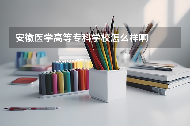 安徽医学高等专科学校怎么样啊