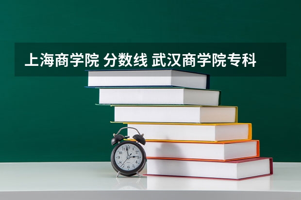 上海商学院 分数线 武汉商学院专科录取分数线