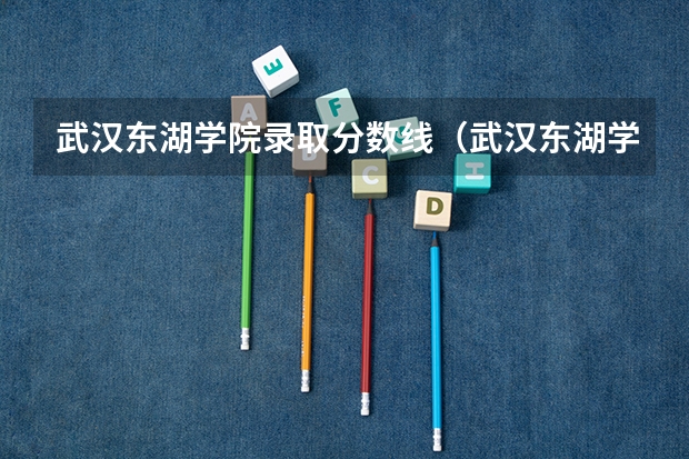 武汉东湖学院录取分数线（武汉东湖学院美术生录取分数线）