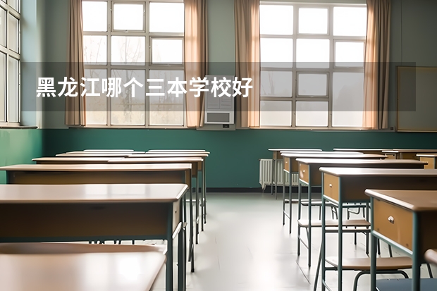 黑龙江哪个三本学校好