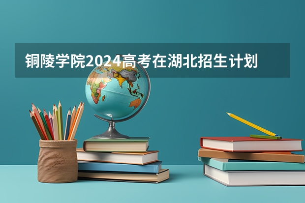铜陵学院2024高考在湖北招生计划介绍