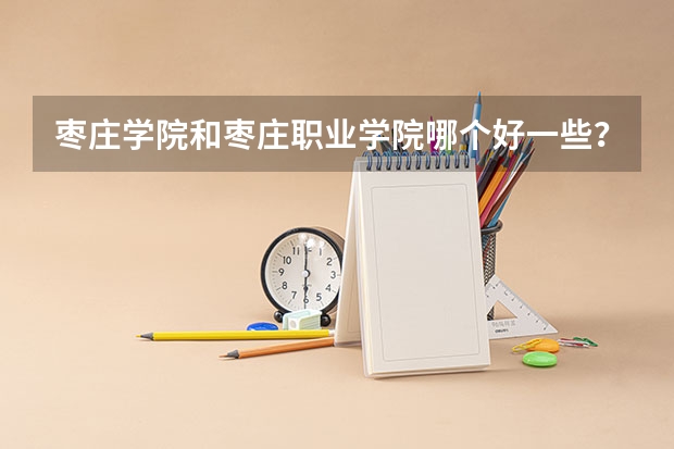 枣庄学院和枣庄职业学院哪个好一些？