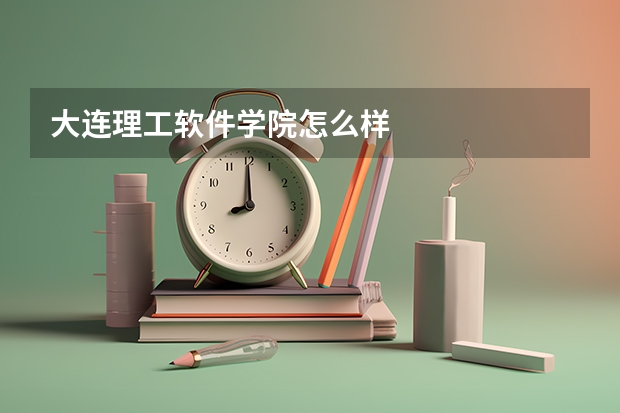 大连理工软件学院怎么样