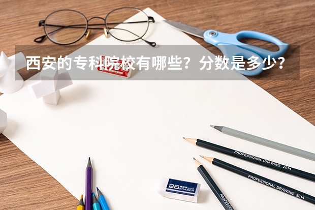 西安的专科院校有哪些？分数是多少？