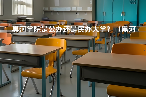 黑河学院是公办还是民办大学？（黑河学院黑龙江录取分数线）