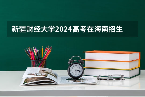新疆财经大学2024高考在海南招生计划介绍