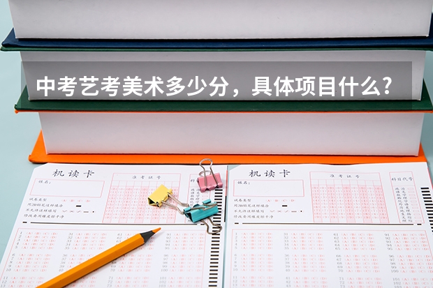 中考艺考美术多少分，具体项目什么?