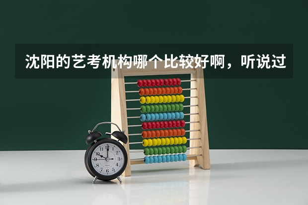 沈阳的艺考机构哪个比较好啊，听说过天影和天籁 唯艺啥的，都怎么样啊？
