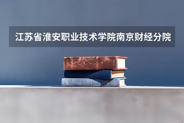 江苏省淮安职业技术学院南京财经分院动漫设计的分数线是多少