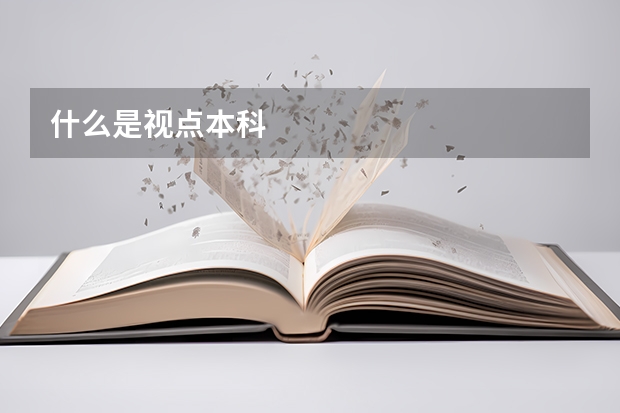 什么是视点本科