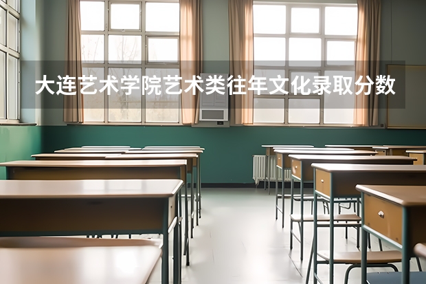 大连艺术学院艺术类往年文化录取分数线 大连艺术学院分数线