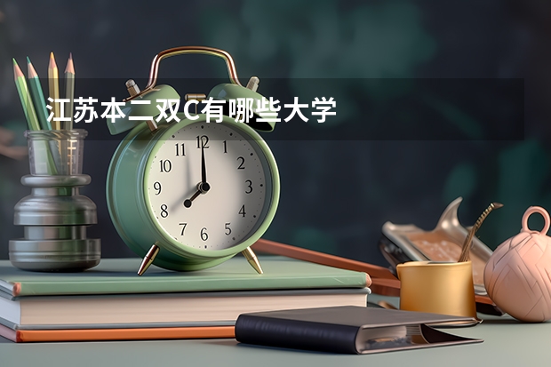 江苏本二双C有哪些大学