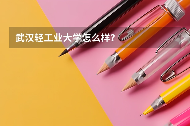 武汉轻工业大学怎么样？