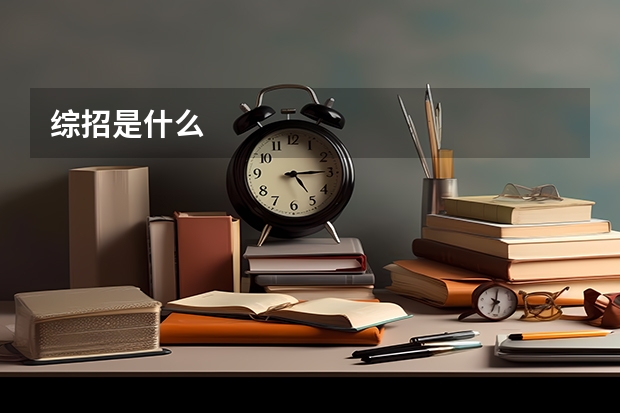 综招是什么