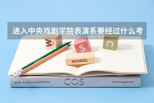 进入中央戏剧学院表演系要经过什么考试？