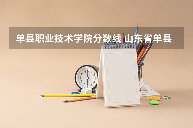 单县职业技术学院分数线 山东省单县五中录取分数线