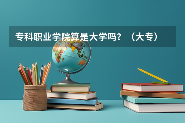 专科职业学院算是大学吗？（大专）