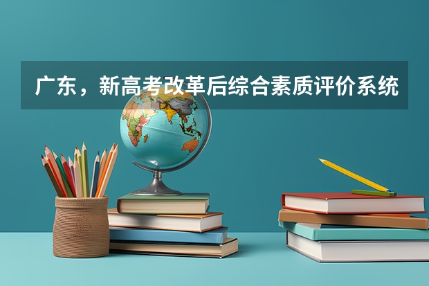 广东，新高考改革后综合素质评价系统没填会有什么影响，对大学录取的影响大吗，如何才能补填？