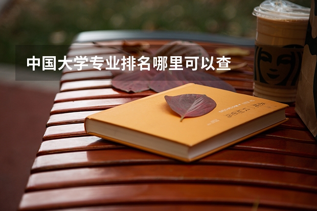 中国大学专业排名哪里可以查