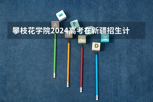 攀枝花学院2024高考在新疆招生计划介绍