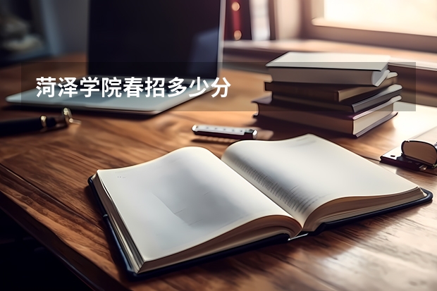 菏泽学院春招多少分