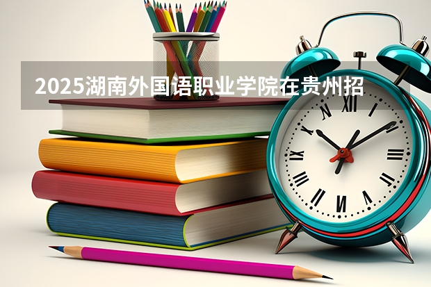 2025湖南外国语职业学院在贵州招生计划预测