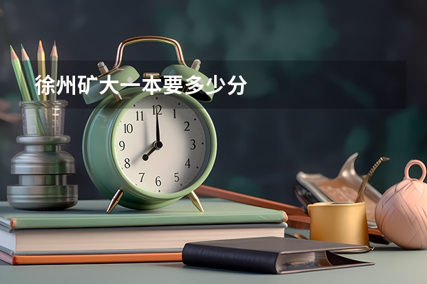 徐州矿大一本要多少分