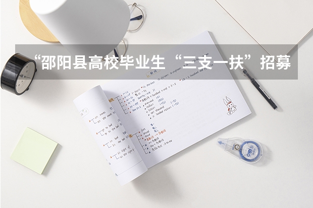 “邵阳县高校毕业生“三支一扶”招募公告”是在哪里发布的？