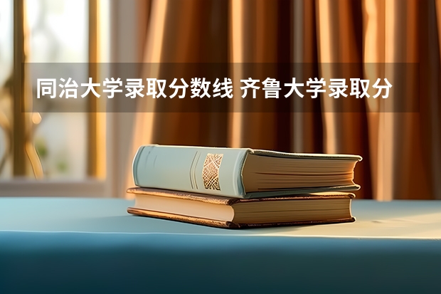 同治大学录取分数线 齐鲁大学录取分数线