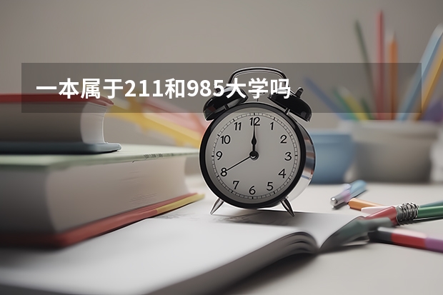 一本属于211和985大学吗