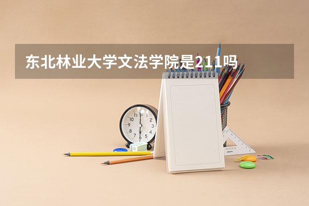 东北林业大学文法学院是211吗