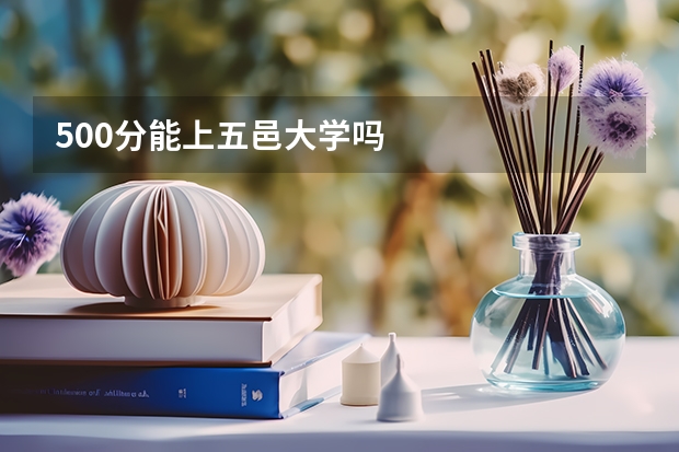 500分能上五邑大学吗