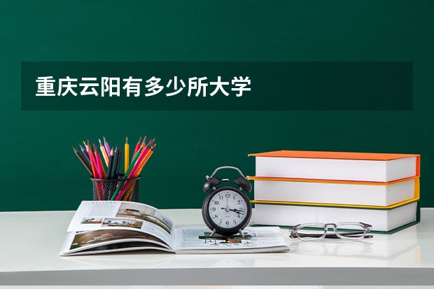 重庆云阳有多少所大学