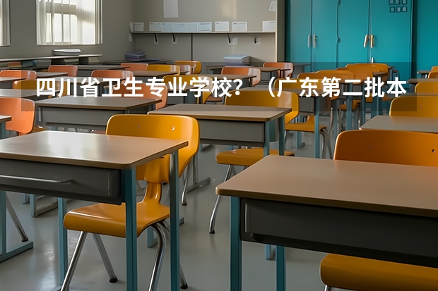四川省卫生专业学校？（广东第二批本科院校排名）