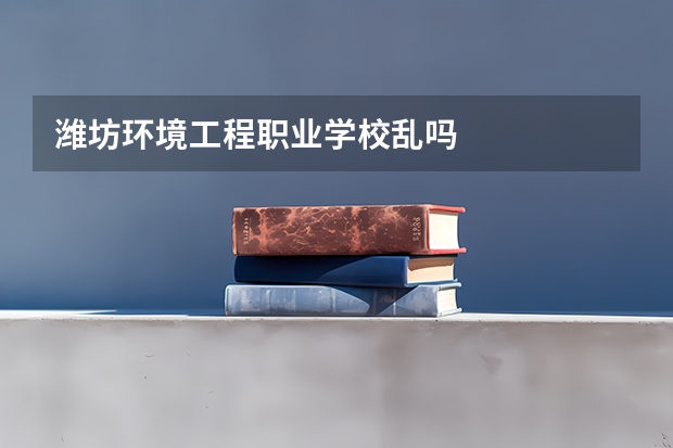 潍坊环境工程职业学校乱吗