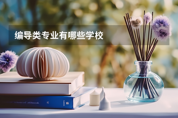 编导类专业有哪些学校