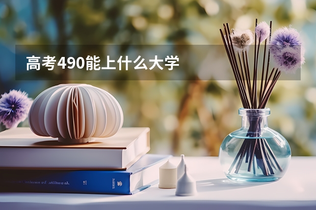 高考490能上什么大学