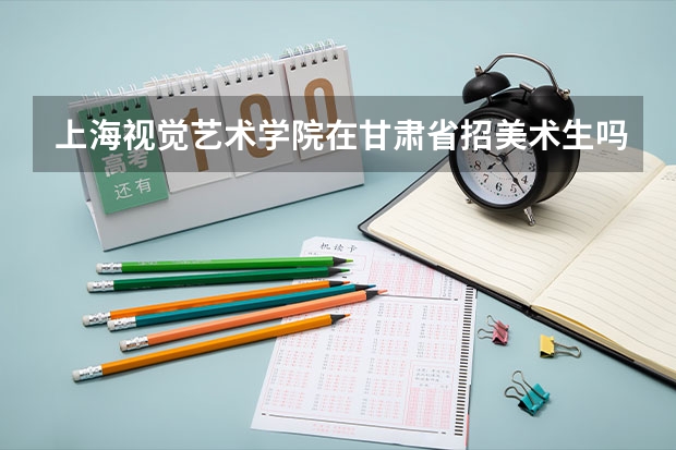 上海视觉艺术学院在甘肃省招美术生吗