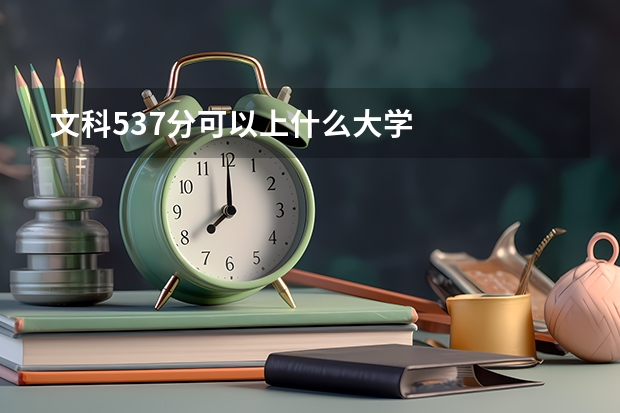 文科537分可以上什么大学