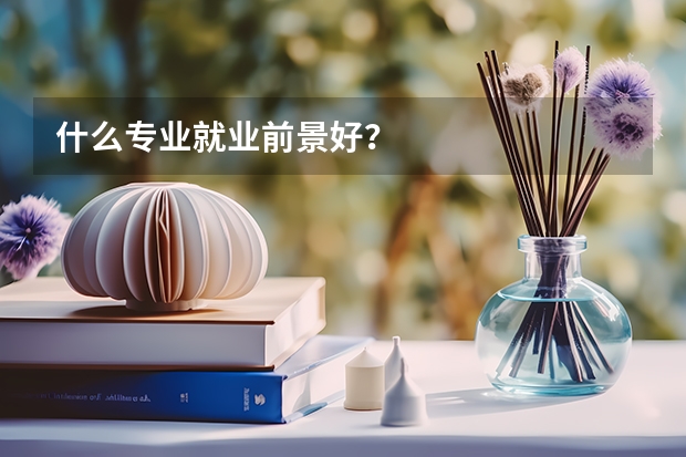 什么专业就业前景好?