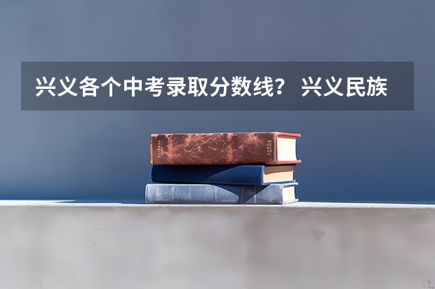 兴义各个中考录取分数线？ 兴义民族师范学院专升本录取分数线