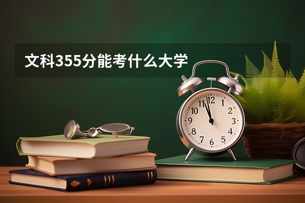 文科355分能考什么大学
