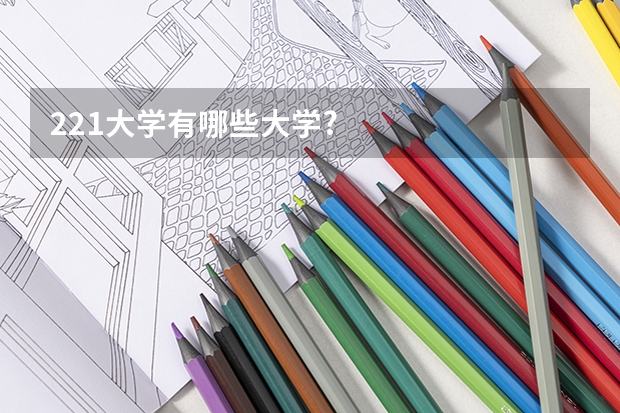 221大学有哪些大学?