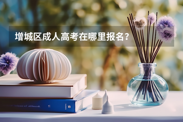 增城区成人高考在哪里报名？